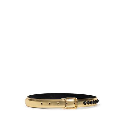 Dolce &amp; Gabbana gouden leren riem