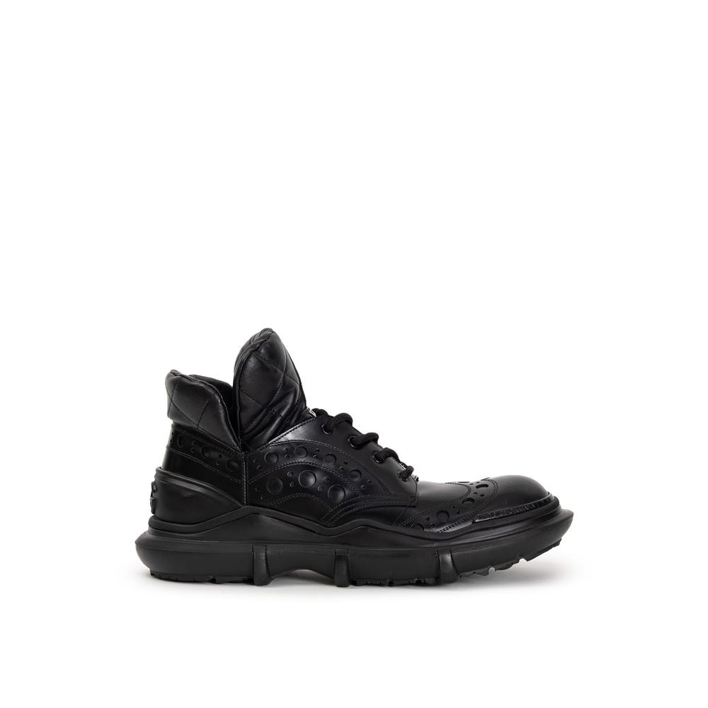 Dolce &amp; Gabbana Zwarte Leren Oxfords en Derby's