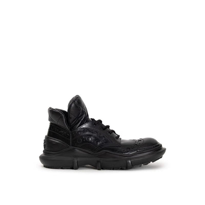 Dolce &amp; Gabbana Zwarte Leren Oxfords en Derby's