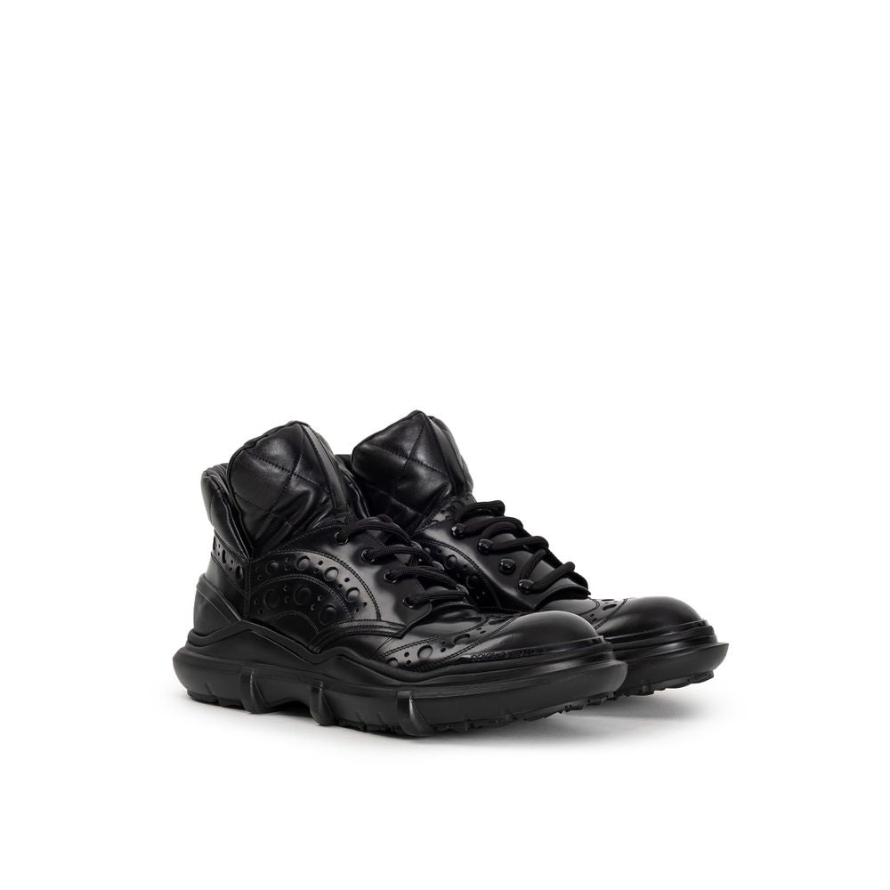 Dolce &amp; Gabbana Zwarte Leren Oxfords en Derby's