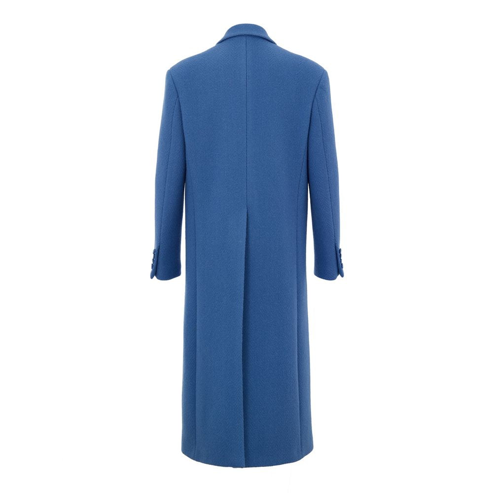 Gucci blauwe wollen jas