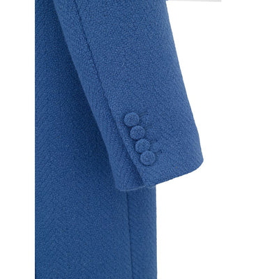Gucci blauwe wollen jas
