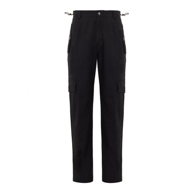 Dolce &amp; Gabbana zwarte katoenen cargobroek