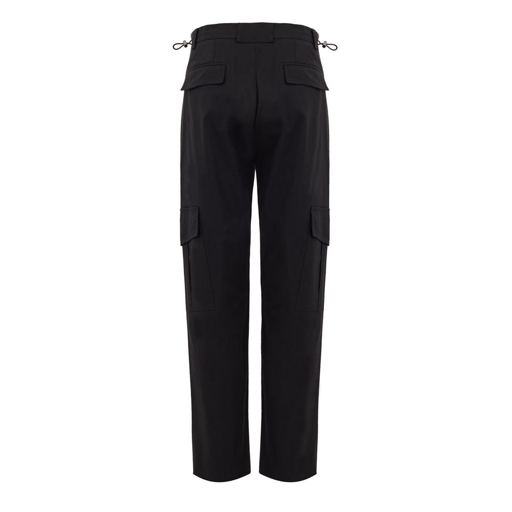 Dolce &amp; Gabbana zwarte katoenen cargobroek