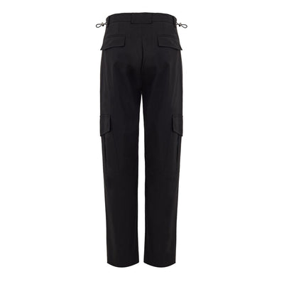 Dolce &amp; Gabbana zwarte katoenen cargobroek