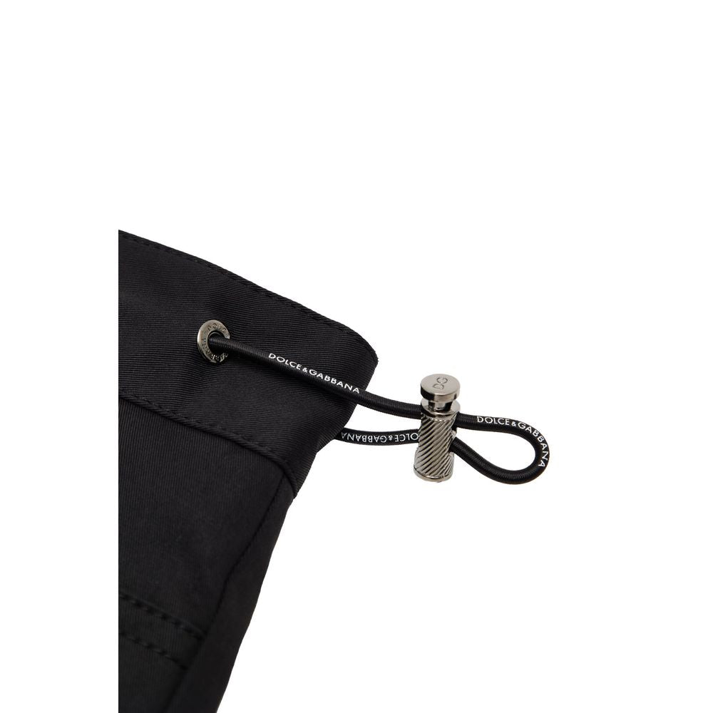 Dolce &amp; Gabbana zwarte katoenen cargobroek