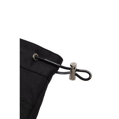 Dolce &amp; Gabbana zwarte katoenen cargobroek
