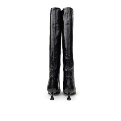 Paris Texas Black Leather Boot