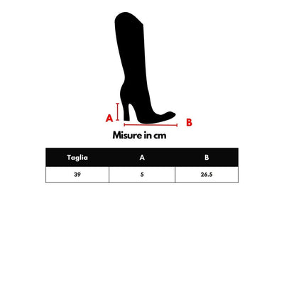 Paris Texas Black Leather Boot
