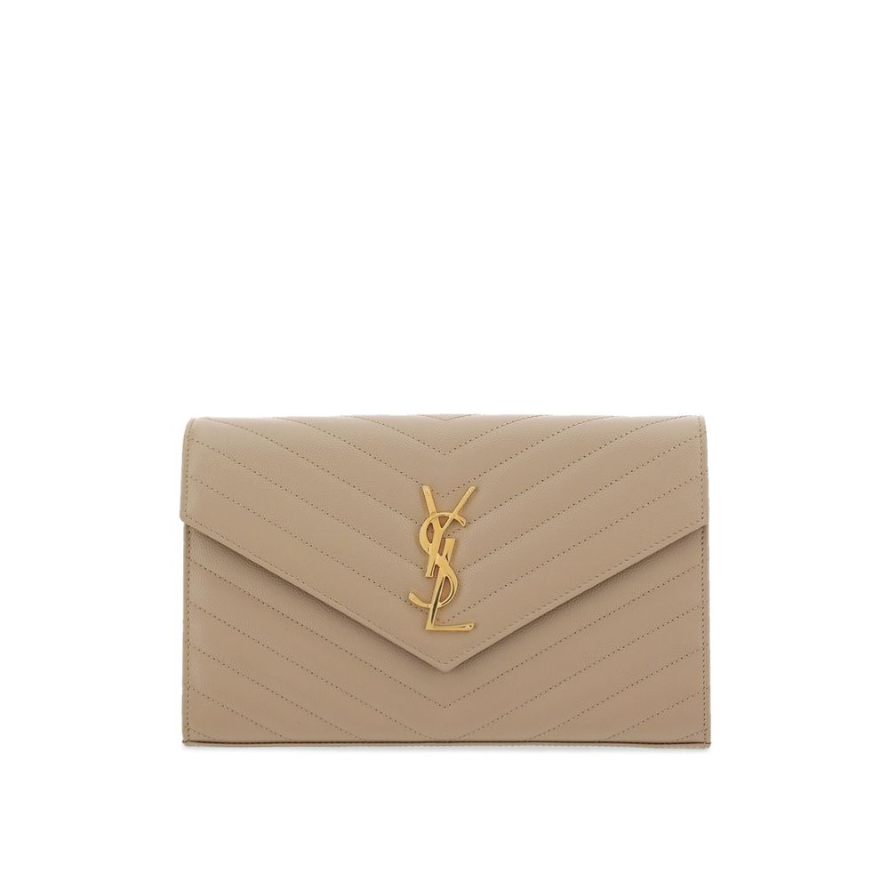 Sac bandoulière à logo Saint Laurent