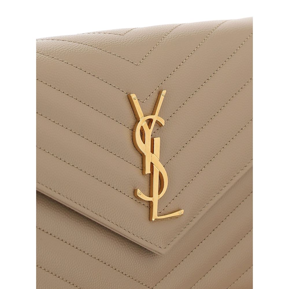 Sac bandoulière à logo Saint Laurent