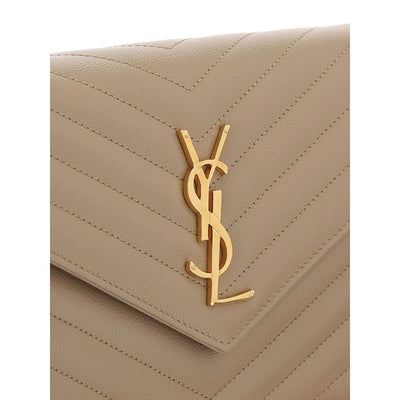 Sac bandoulière à logo Saint Laurent
