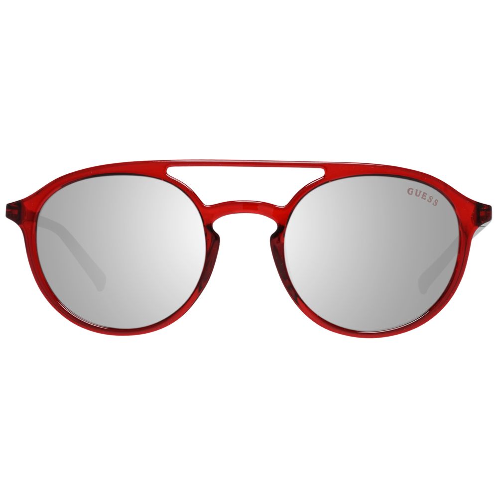 Lunettes de soleil unisexes rouges Guess