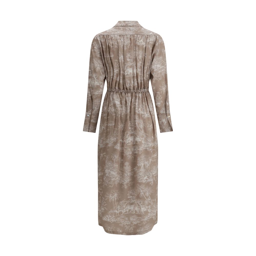 Ella Toile de jouy chemisier Dress