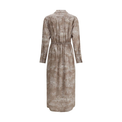 Ella Toile de jouy chemisier Dress