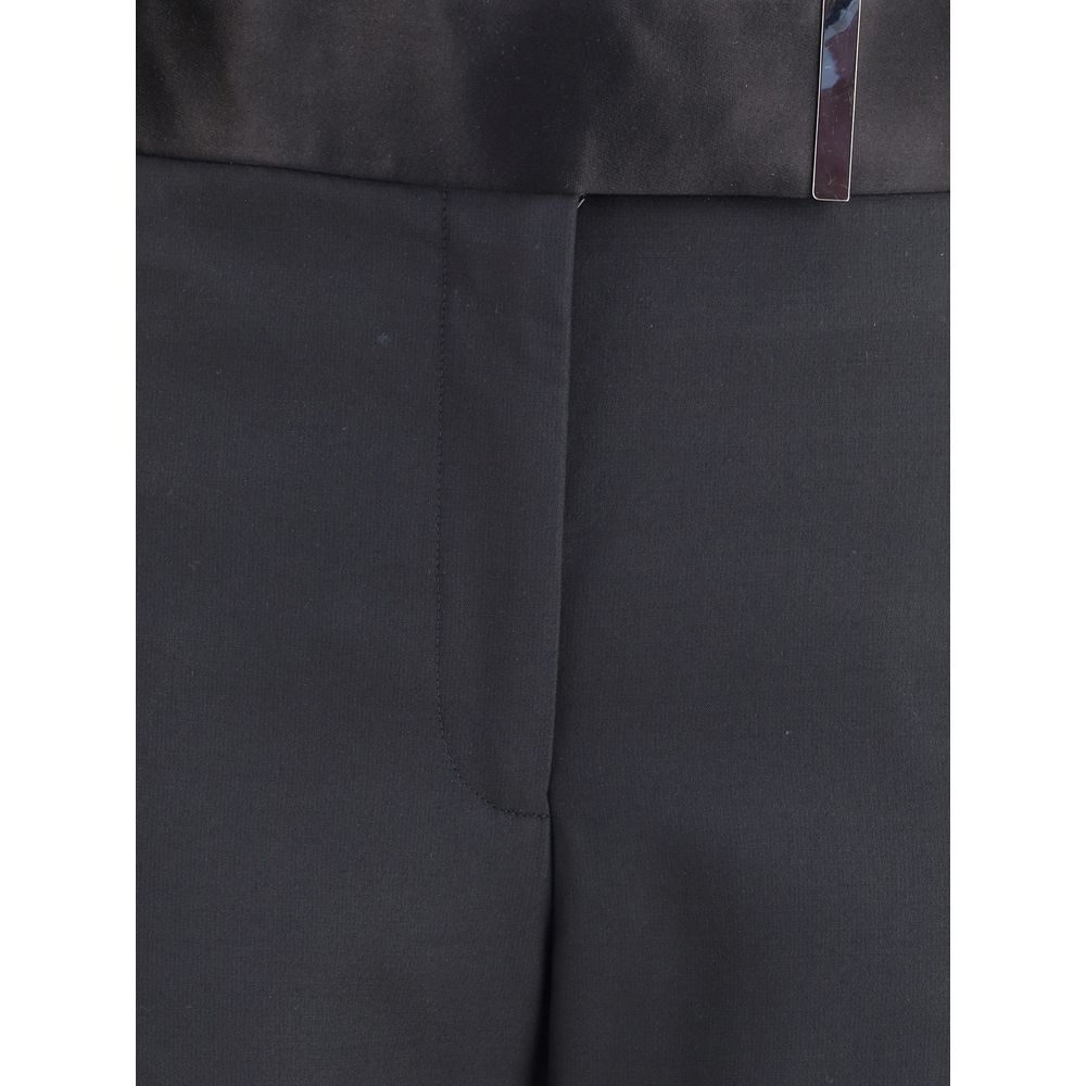 Pantalon en laine et soie Tom Ford