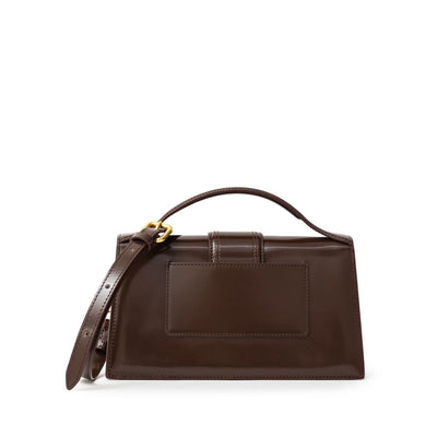 Sac à main en cuir marron Jacquemus