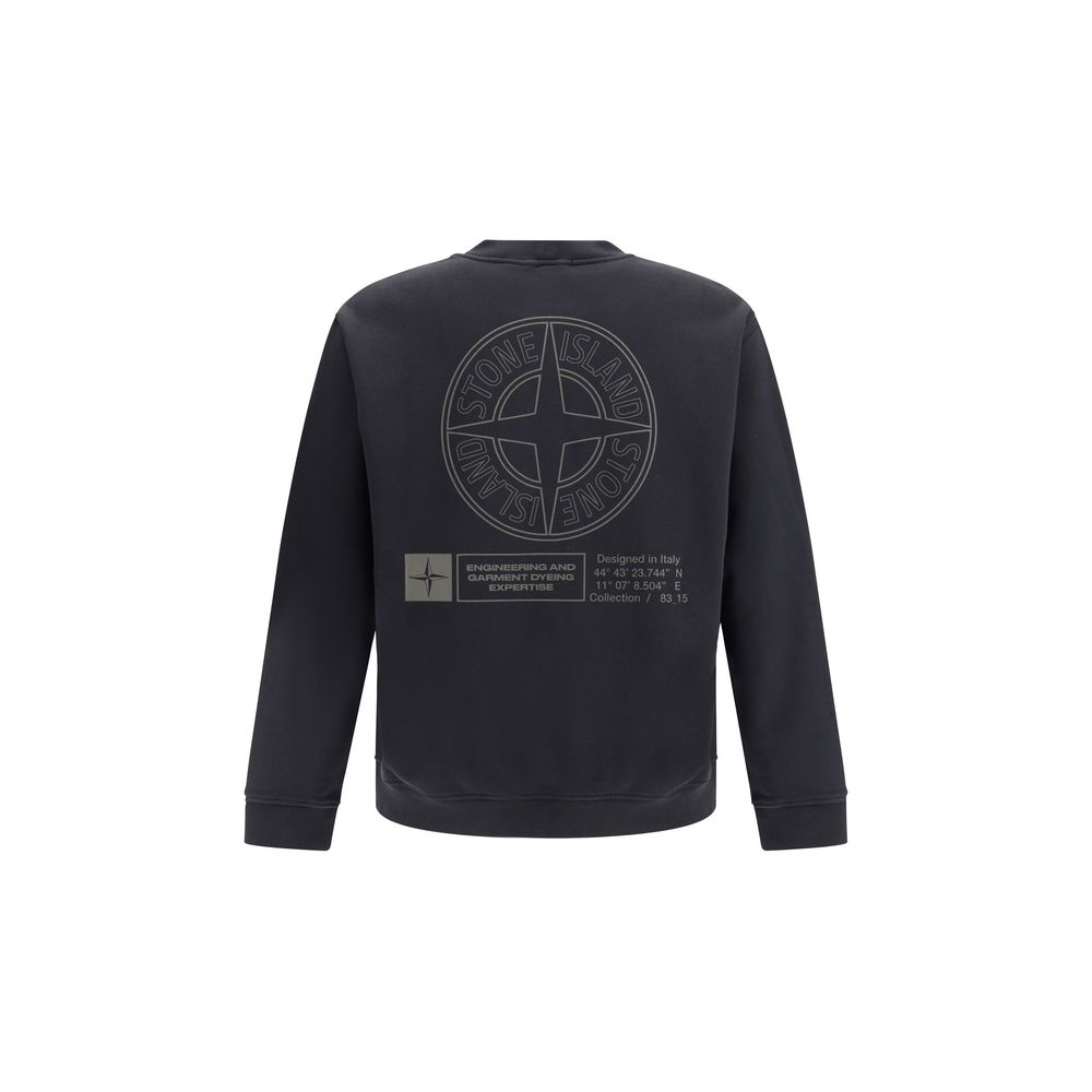 Sweat-shirt avec logo Stone Island
