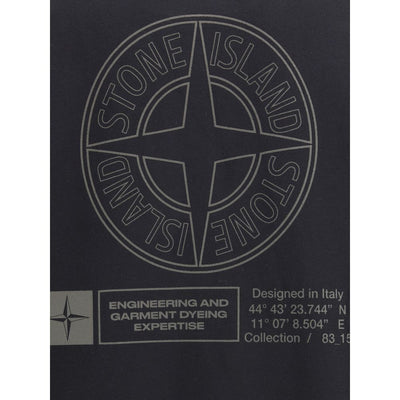 Sweat-shirt avec logo Stone Island