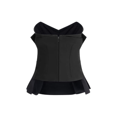 Haut corset sans manches Alexander McQueen