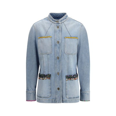 Valentino Denimjack met borduurwerk