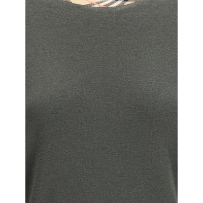Pull Burberry en laine à carreaux