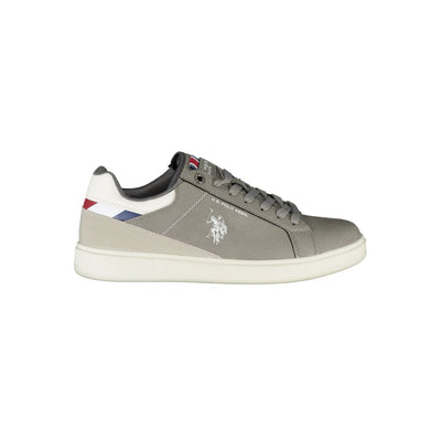 US POLO ASSN. Grijze polyester sneaker
