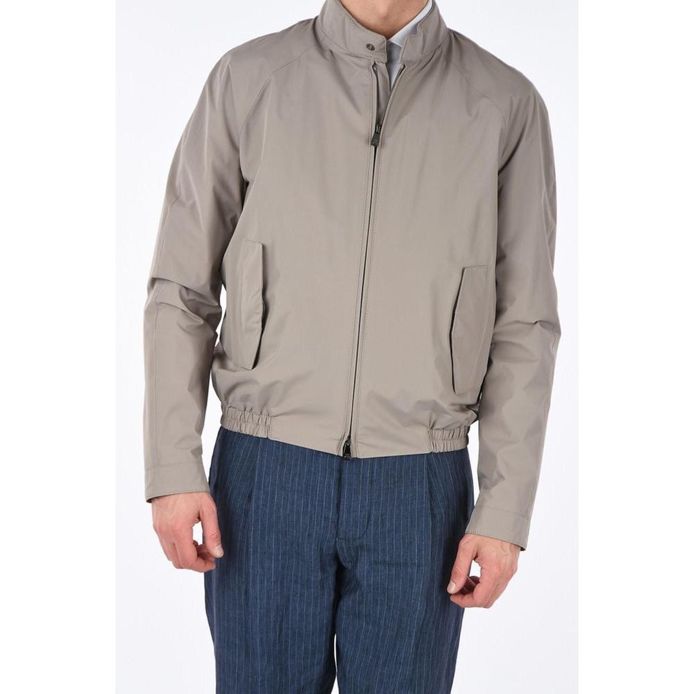 Veste en polyester beige Corneliani