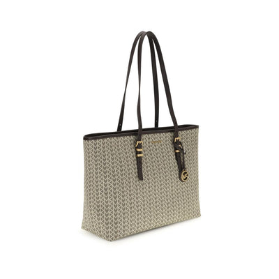 Grand sac fourre-tout Michael Kors Quinn avec logo jacquard