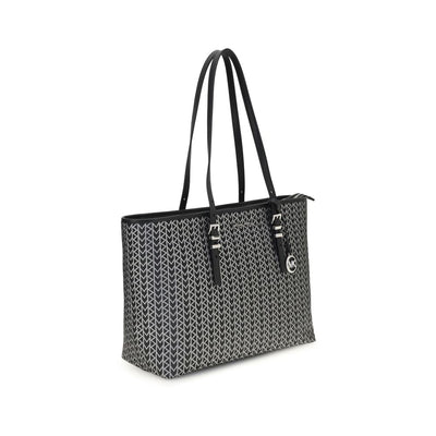 Grand sac fourre-tout Michael Kors Quinn avec logo jacquard