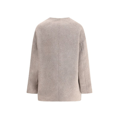 Loulou De Saison Manteau court en laine