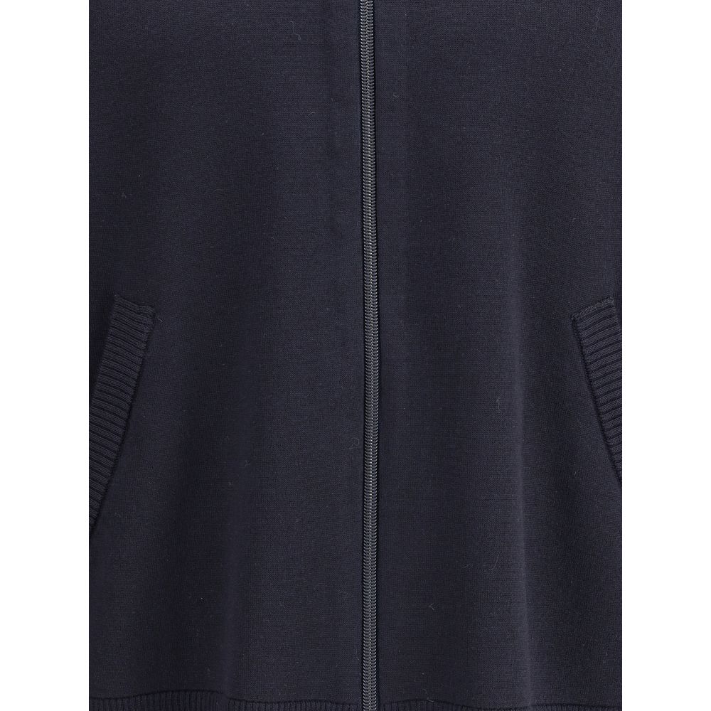 Cardigan zippé double face Thom Browne en Meri