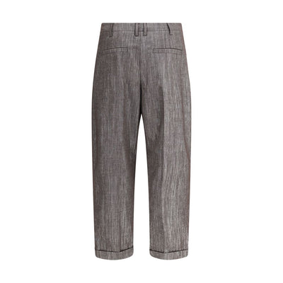 Brunello Cucinelli broek met lurexeffect
