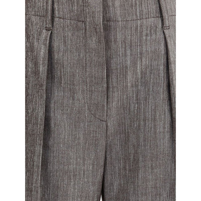 Brunello Cucinelli broek met lurexeffect