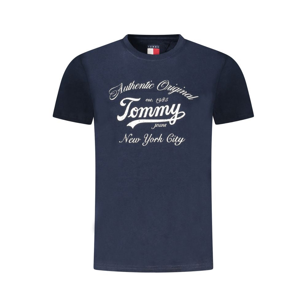 Tommy Hilfiger Blauw Katoenen Dames T-shirt