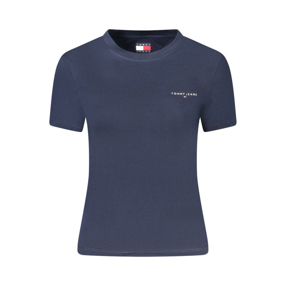 Tommy Hilfiger Blauw Katoenen Dames T-shirt