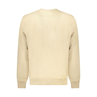 Pull homme en coton beige Tommy Hilfiger