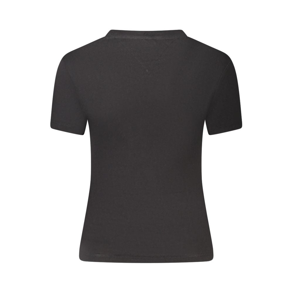 Tommy Hilfiger Zwart Katoenen Dames T-shirt