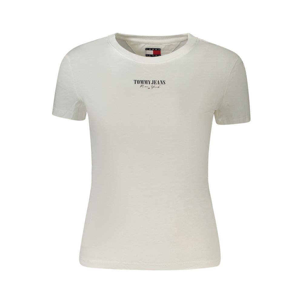 Tommy Hilfiger Wit Katoenen Dames T-shirt