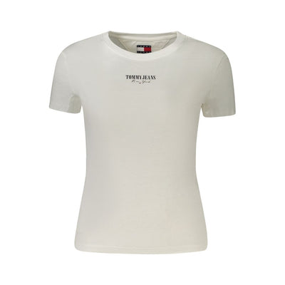 Tommy Hilfiger Wit Katoenen Dames T-shirt