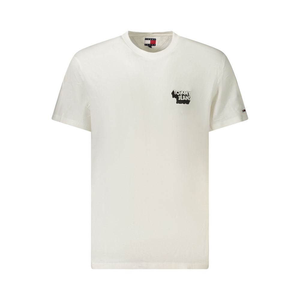T-shirt homme en coton blanc Tommy Hilfiger