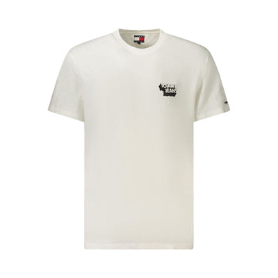 T-shirt homme en coton blanc Tommy Hilfiger