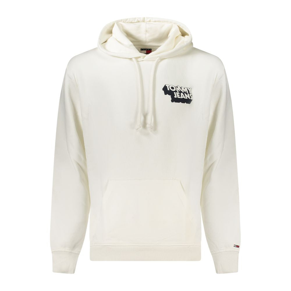 Pull Tommy Hilfiger en coton blanc pour homme