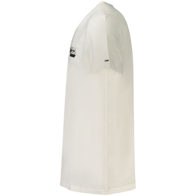T-shirt homme en coton blanc Tommy Hilfiger