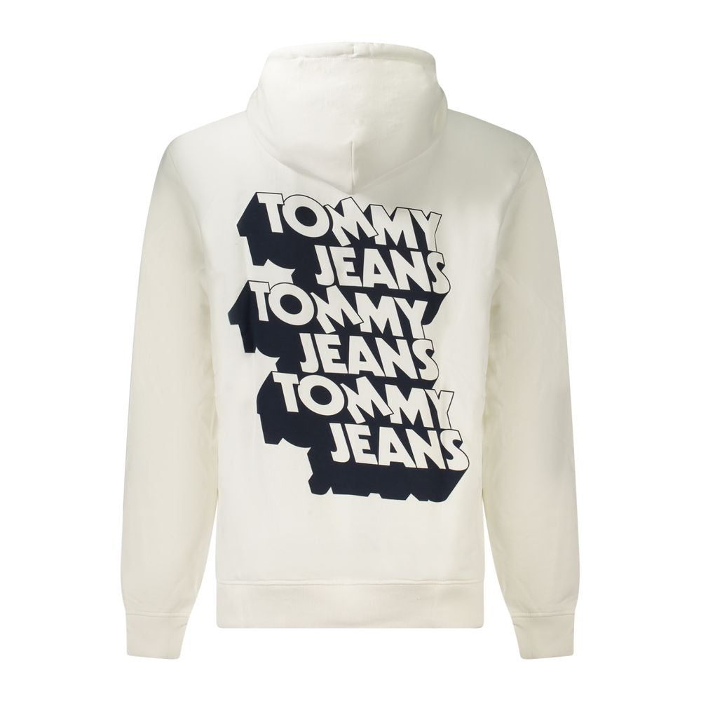 Pull Tommy Hilfiger en coton blanc pour homme