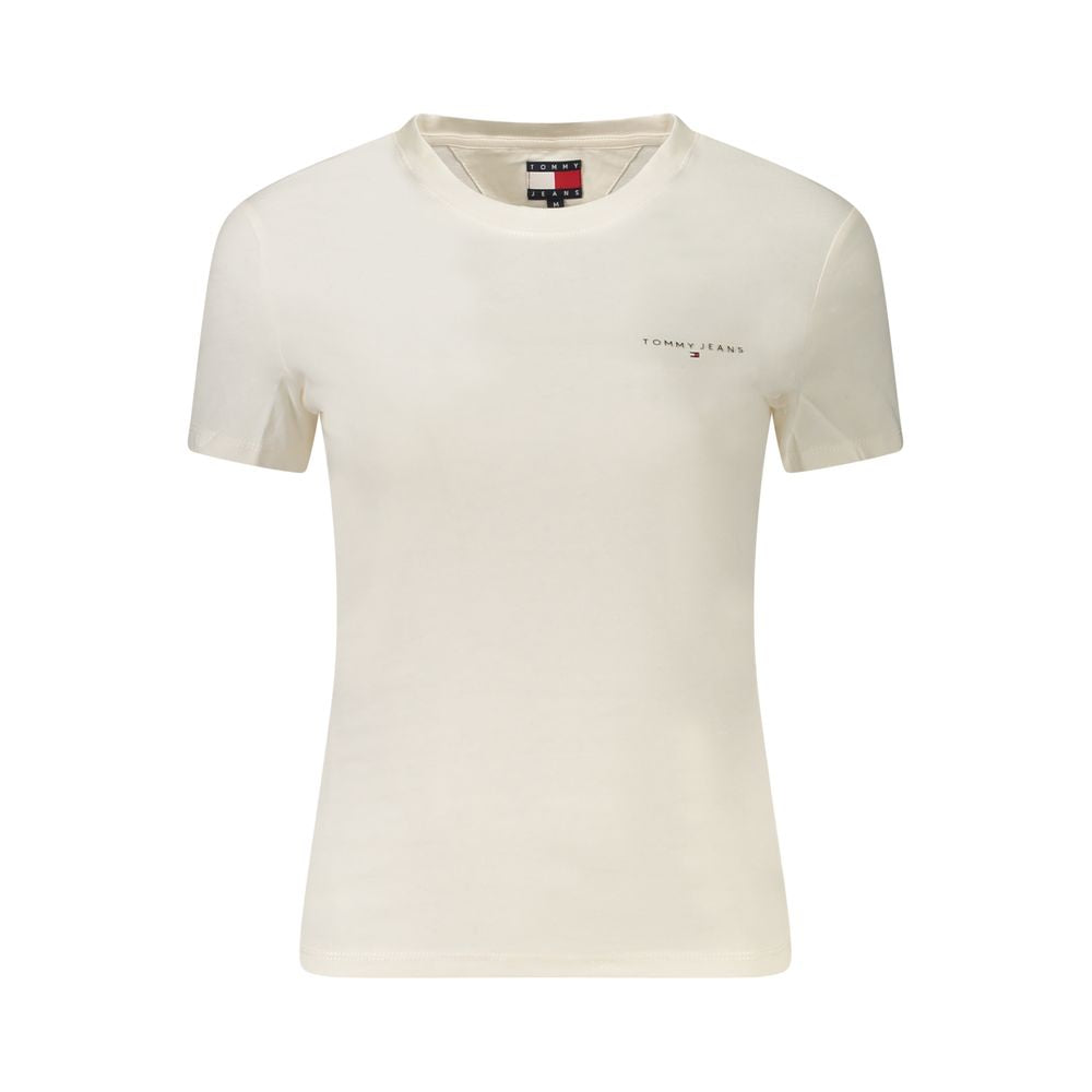 Tommy Hilfiger Wit Katoenen Dames T-shirt