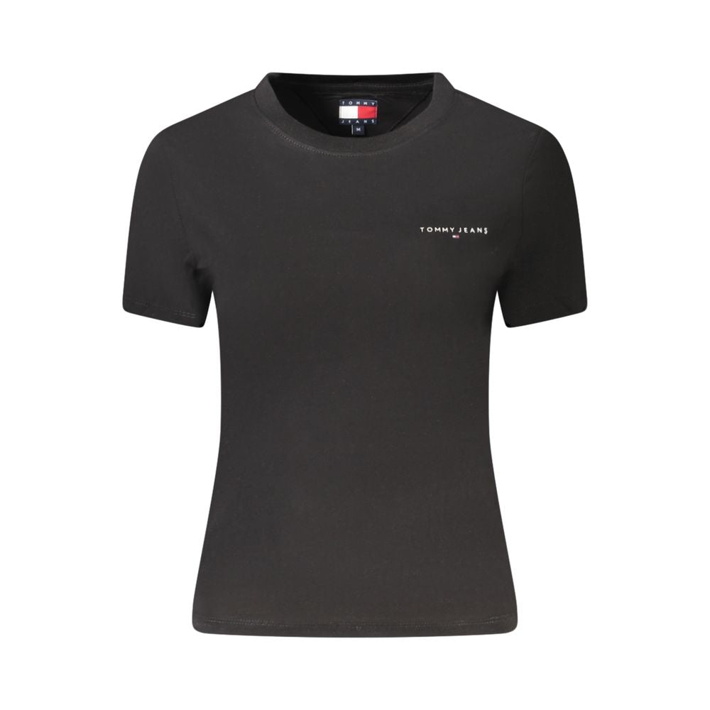 Tommy Hilfiger Zwart Katoenen Dames T-shirt