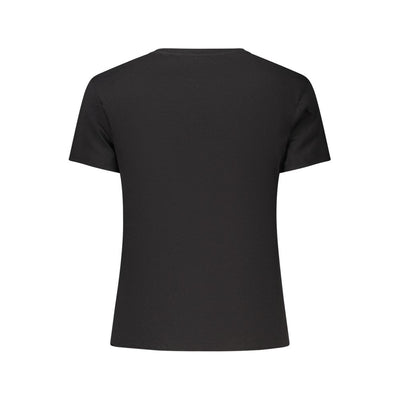 Tommy Hilfiger Zwart Katoenen Dames T-shirt