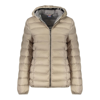 Noorwegen 1963 beige polyamide damesjas