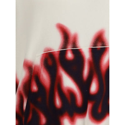 Sweat à capuche Flames des Palm Angels